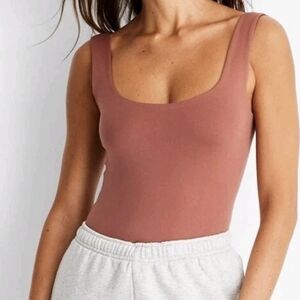 Seamless Tank Bodysuit A New Day- NWT